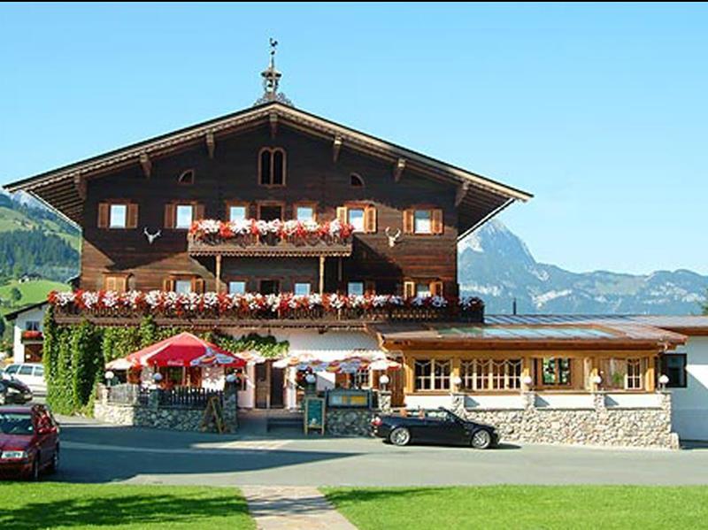 Hotel Hubertus mit Erlebnislandgasthof Reitherwirt Kitzbühel Exterior foto